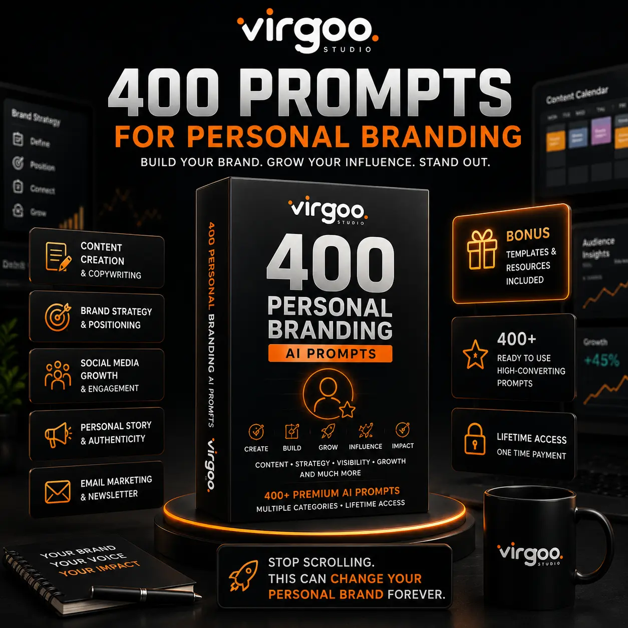 400 Personal Branding AI Prompts