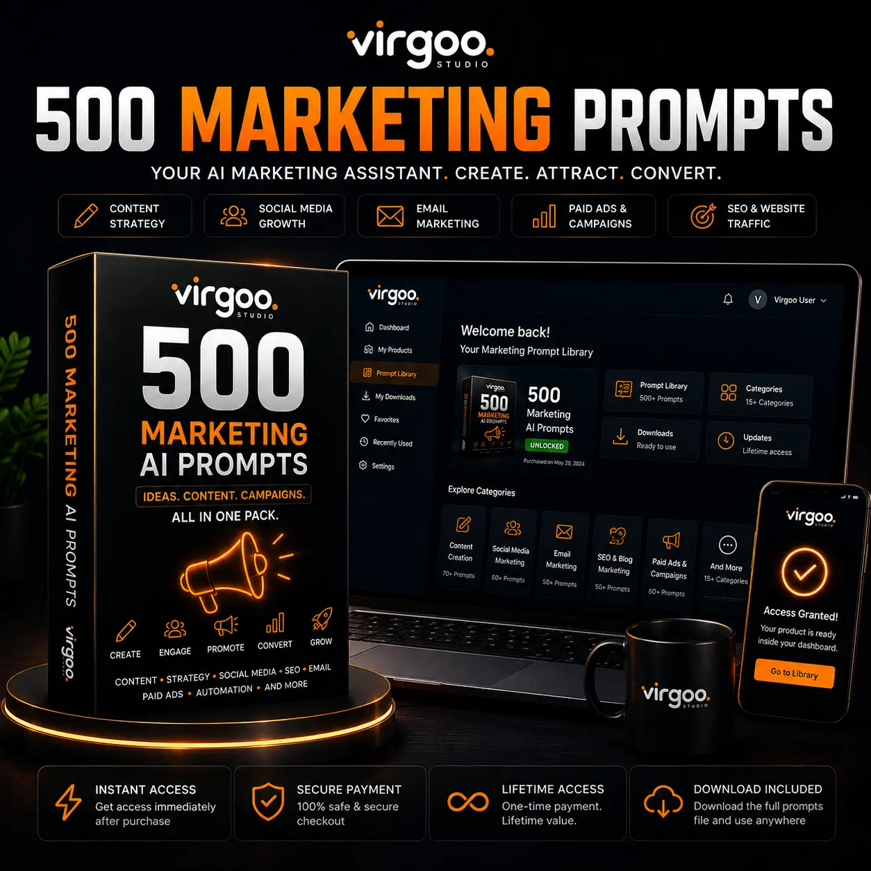 500 Marketing AI Prompts